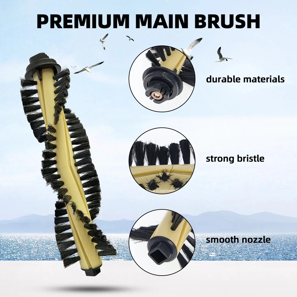 Accessories For ILife A4 A4S A40 Polaris PVCR 0726 0826 0926 Robot Vacuum Cleaner Main Side Brush Hepa Filter Mop Cloth Part