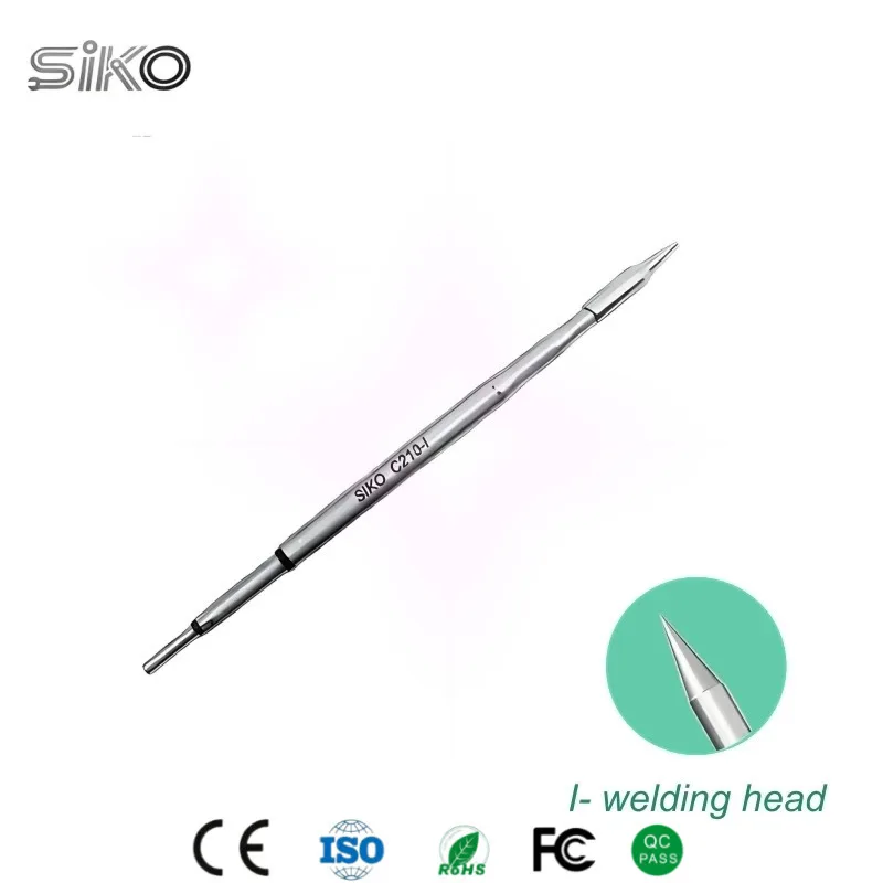 

Паяльные жала SIKO C210-K C210-O C210-I C210-IS для ручки T210, материнская плата, ремонт микросхем BGA, высокоточный сварочный инструмент