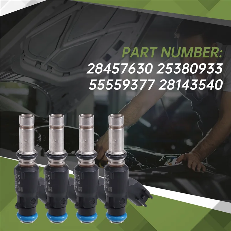 ABTC-4Pcs حاقن الوقود صالح ل كروز هيونداي أكسنت أفيو Aveo5 1.6 1.5L 28457630 25380933 55559377 28143540