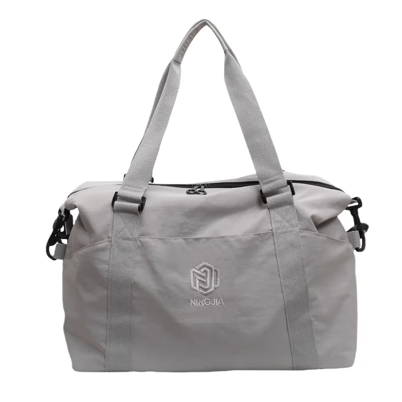 Large Capaci Ladies Handheld Travel Bag Lightweight Waterproof Sports Fitn Bag Casual Ox Cloth Tote Bag for Youth