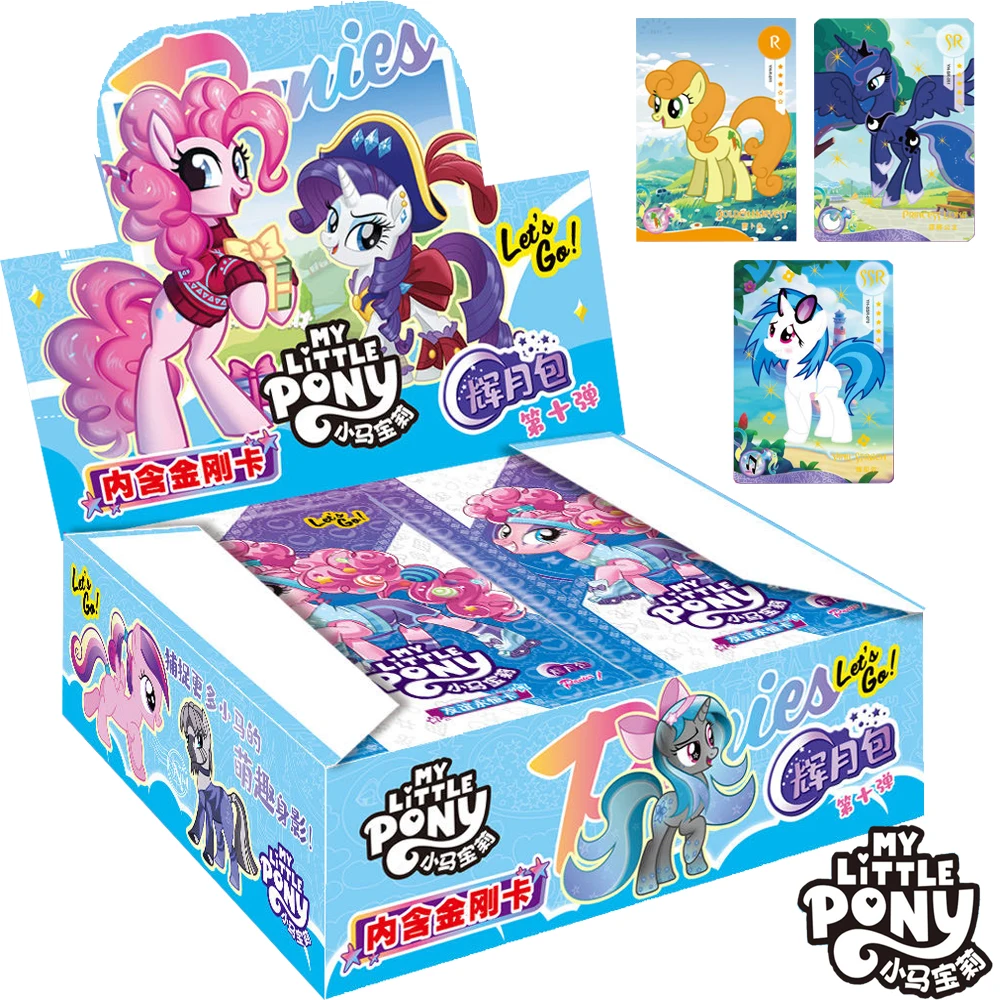 

My Little Pony Collection Card For Children Exquisite Rare Rainbow Dash Applejack Friendship Eternal Limited Game Card Kids Toys