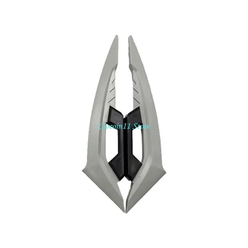 Y1UB 2pcs Motorcycle Winglets Front Side Spoiler Aerodynamic Suitable for Electric Scooters Enhanced Stability and