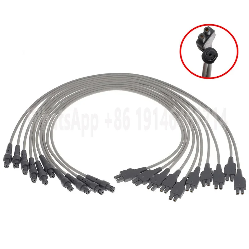 Diagnostic Cardiology Leadwires 420101-002 And Electrode Adapters 900178 For GE Maquette CAM-14 AM4 AM5 14Lead Acquisitio Module