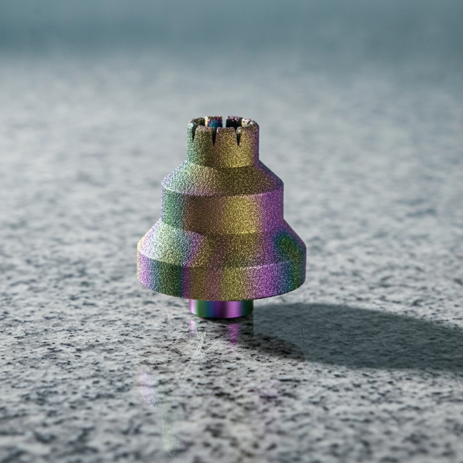 Diamond Chamfering Bit with M10 Thread Brazed Diamond Chamfering Bit Multi-Function Wet and Dry for Tile Installers