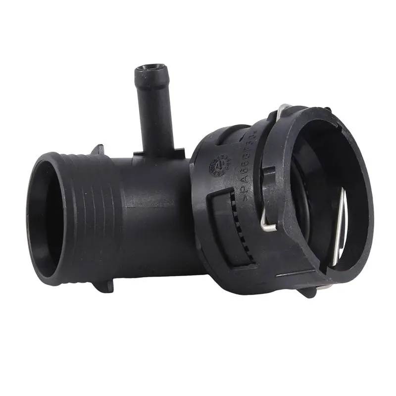 Durable 2X New Car Cooling Water Hose Connector Upper Pipe Radiator Adapter For Q7 VW Touareg 7L TDI 7L6122291H