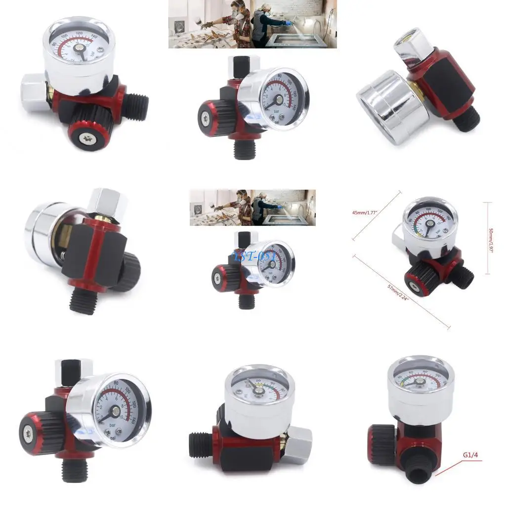 

E15A Авто Ремонт Инструмент Для Покраски Краскораспылители Аксессуары Пневматический Регулятор