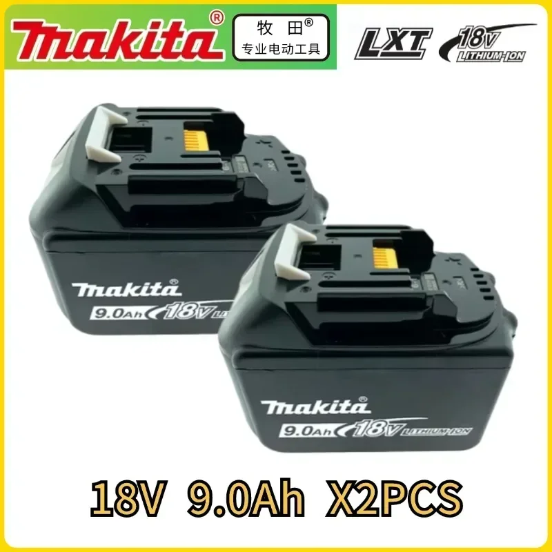 

Original 18V Makita Battery 9.0Ah for Makita 18V BL1830B BL1850B BL1850 BL1840 BL1860 BL1815 Replacement Power Tools Battery