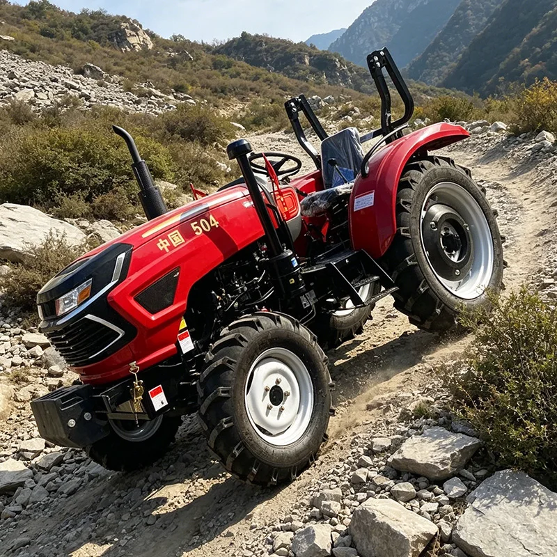 

Многофункциональный четырехколесный трактор, роторный культиватор и колесный культиватор для комплексного земледелия