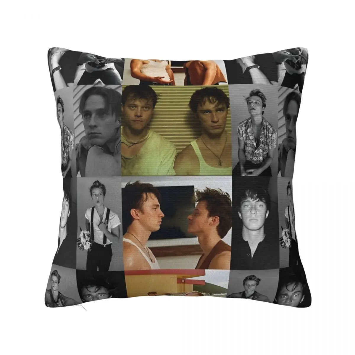 Drew Starkey And Rudy Pankow Pillowcase Polyester Cushion Cover Decorative Throw Pillow Case Cover Home Square 40X40cm