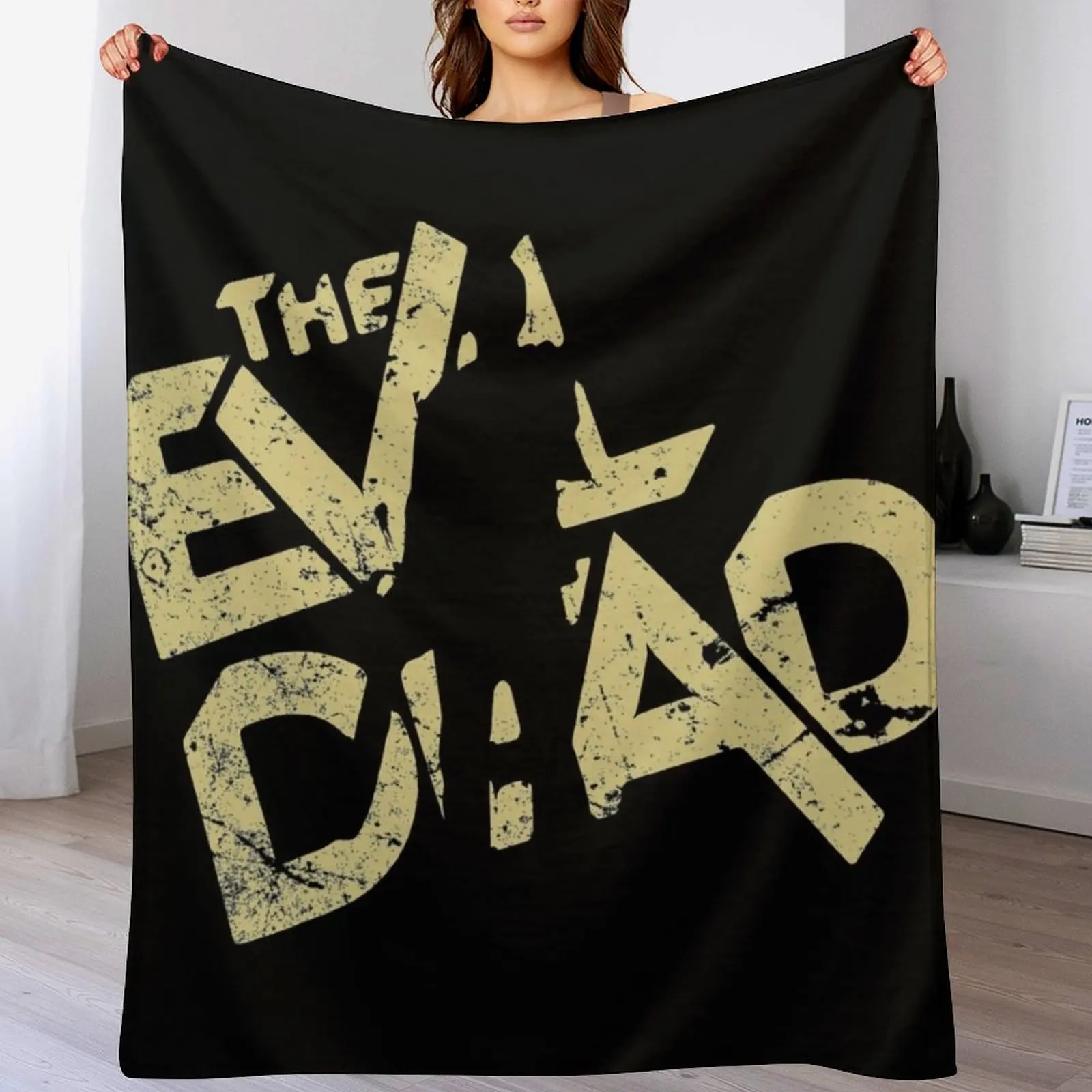 

Ash Evil Dead Army of Darkness Throw Blanket Decoratives Custom Decorative Sofa blankets and throws Blankets