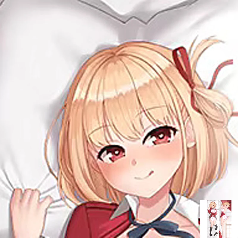 

Dakimakura Anime Nishikigi Chisato 2 Side Printed Hugging Body Pillowcase Cushion Bedding Decor Pillow Cover 2024