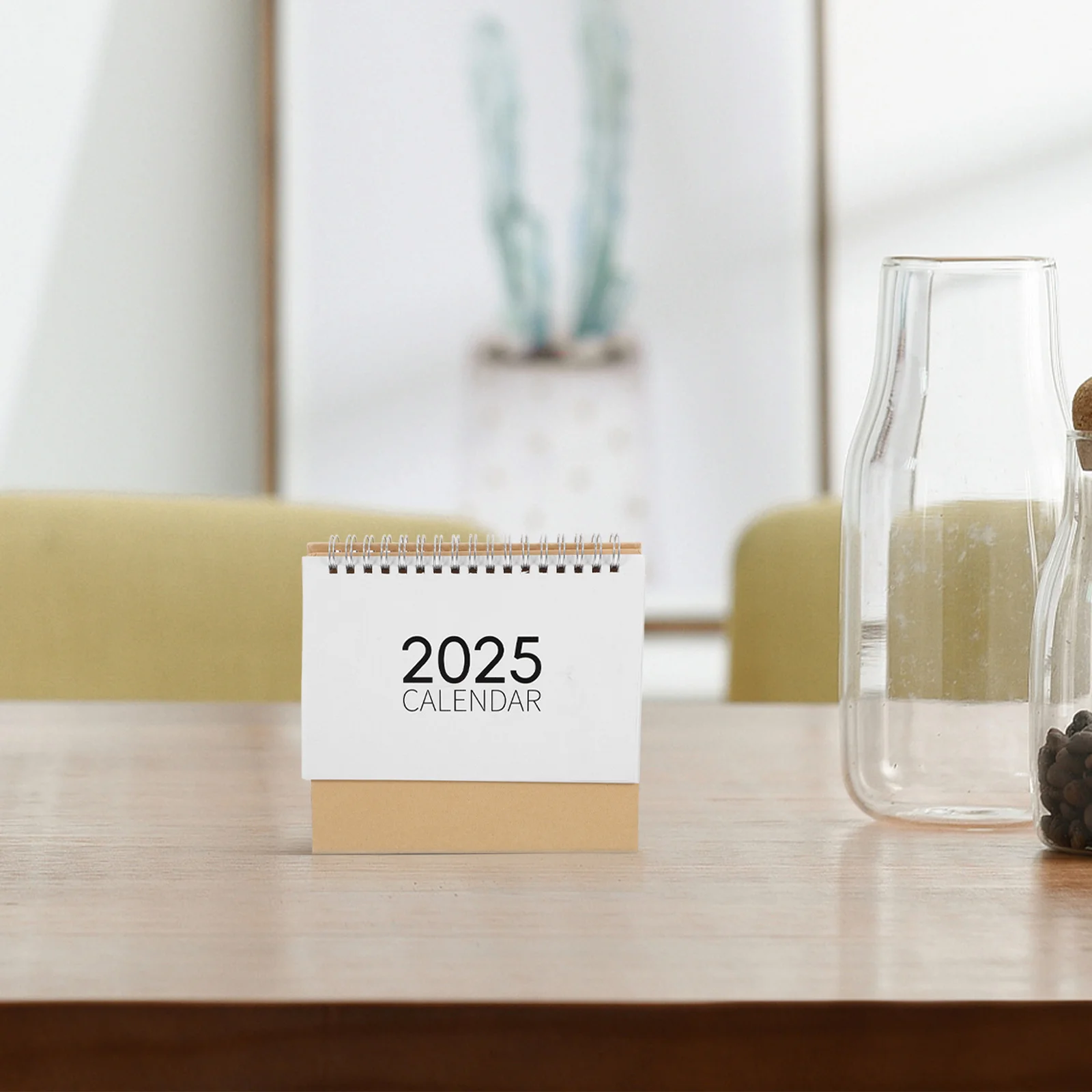 

Daily Calendar Desk Planner Standing Flip Calendar For Office Desktop Decor Small Thick Paper Monthly Planner No Ink Bleed