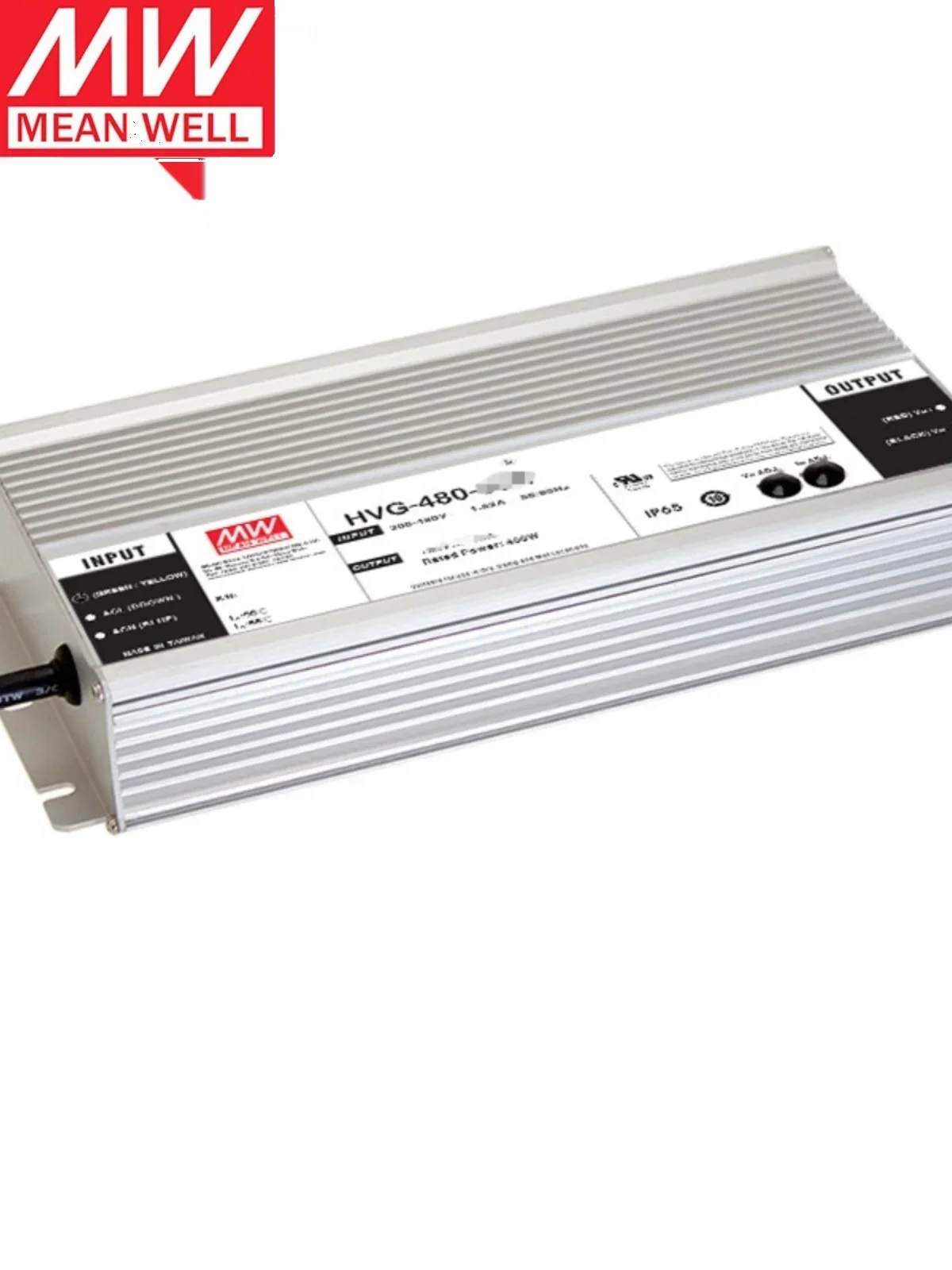 Mingwei Power Supply HVG-480-24B/30B/36B/42B/48B/54B 480W Dimmable Constant Current LED Driver