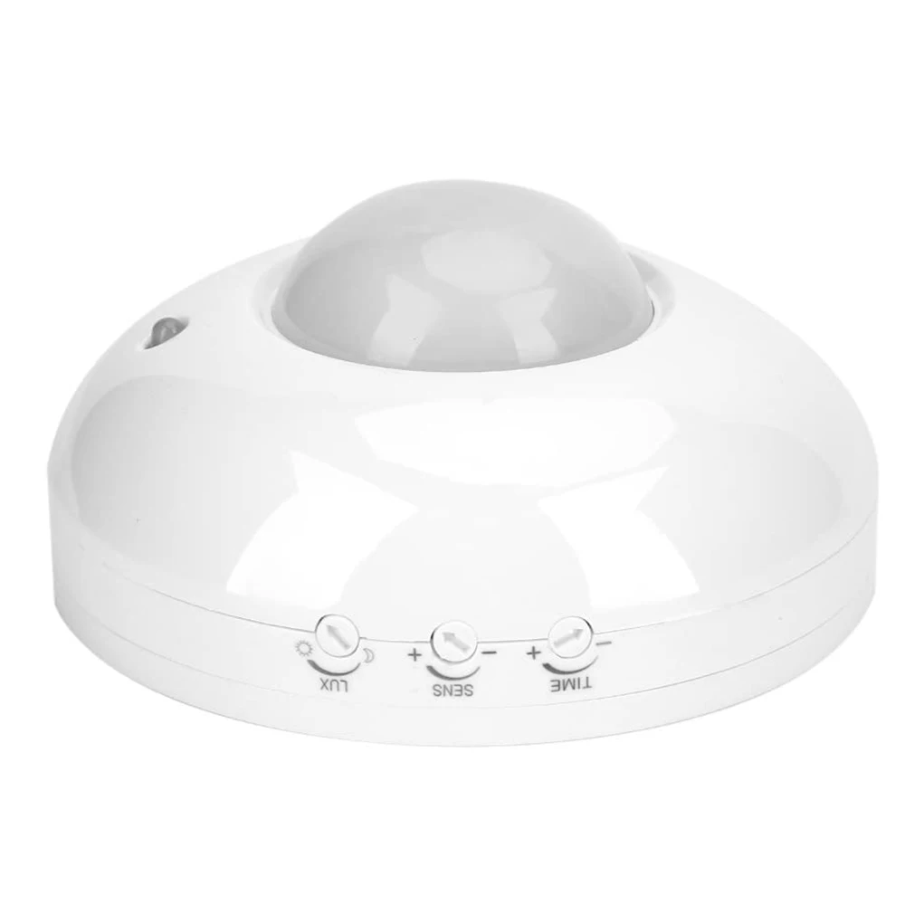 

Y45A-Motion Detector LED Light Human Motion Infrared Detector 360 degree Ceiling Installation Corridor Bathroom Ceiling