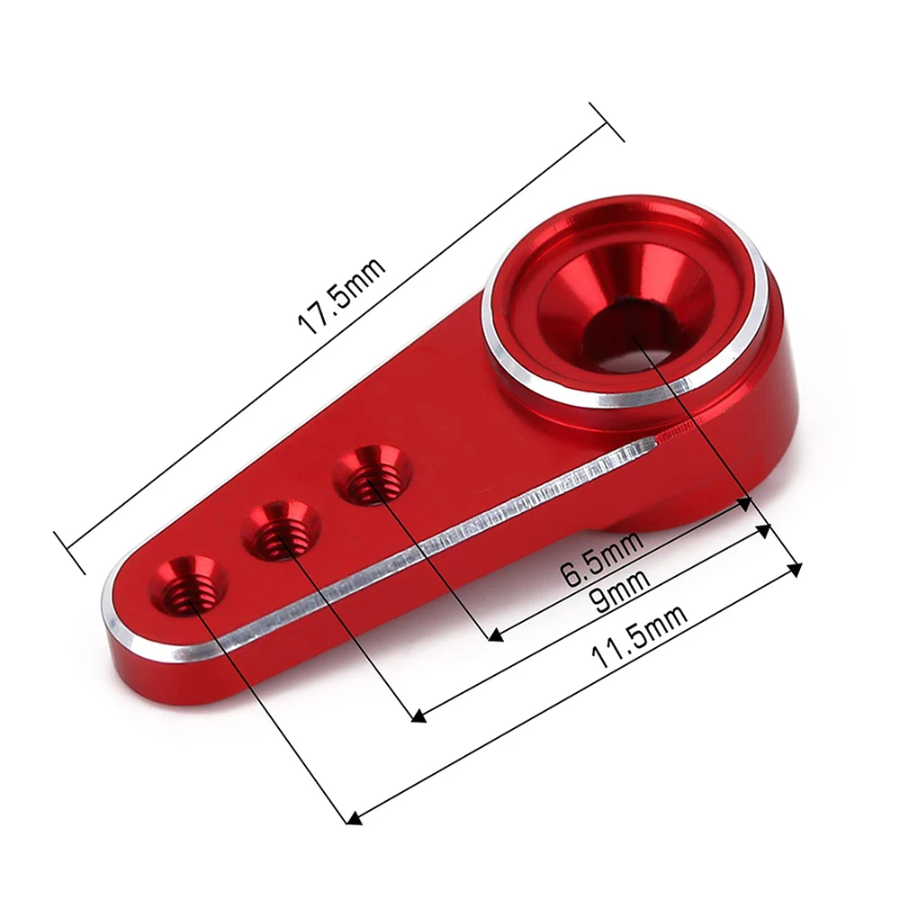 Bras de klaxon servo 15T pour Emax ES08MA II Axial SCX24 1/24 RC inoler Car, pour modèle RC inoler Car Parts