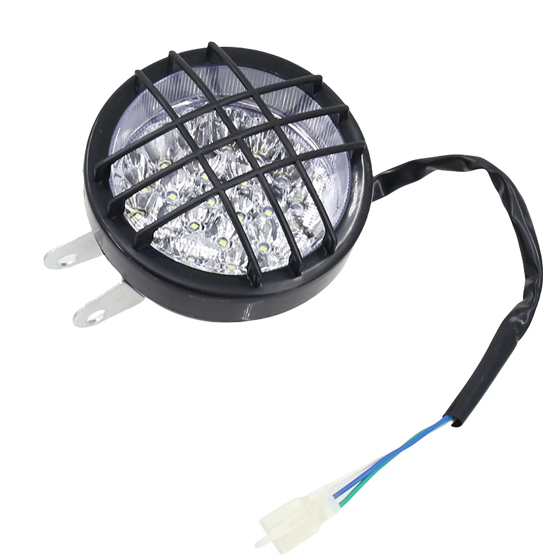 ATV beach bike motorcycle modification 70cc-125cc size bull LED grille headlights night running lights