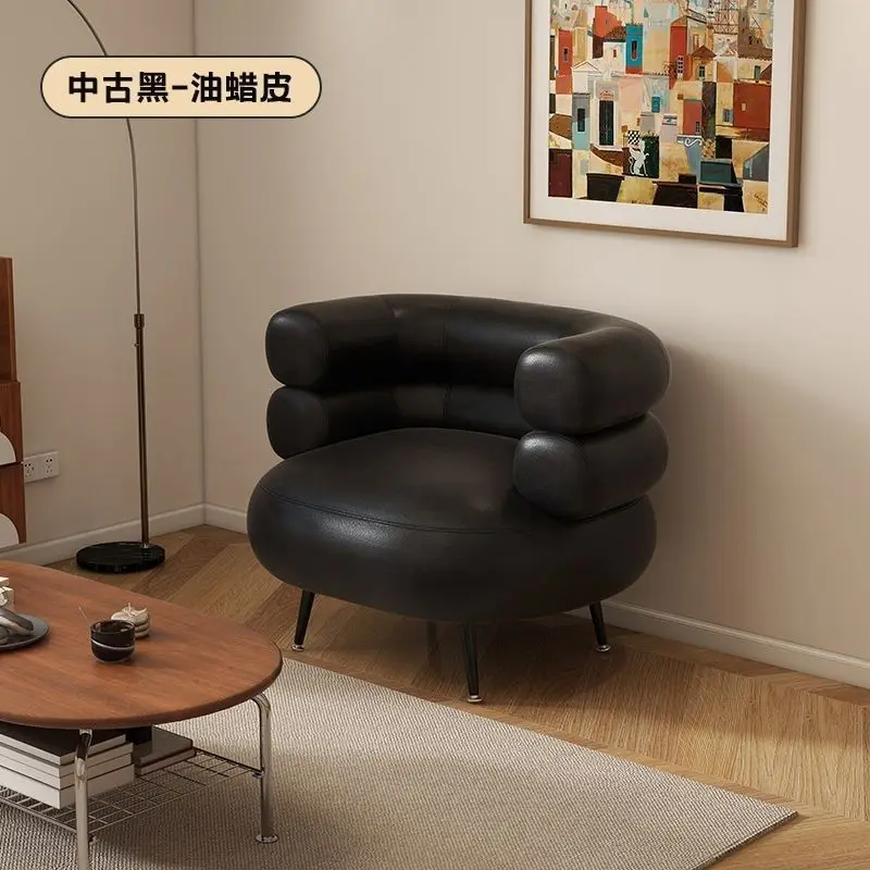 Bedroom Super Soft Makeup Chair Dressing Stool Rental Room Sofa Leisure Balcony Sofa Nail Art Chair Household Lazy Sofa