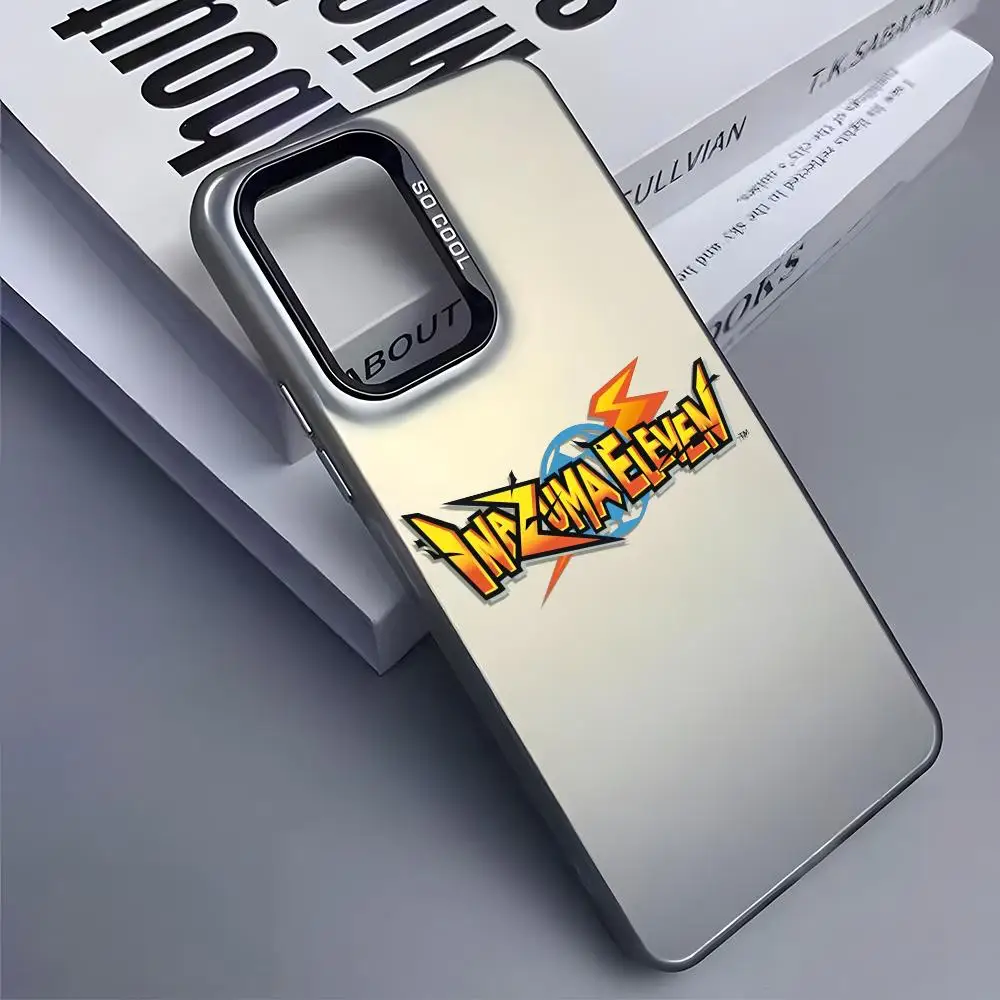 اليابان أنيمي Inazuma E-Eleven جراب هاتف لسامسونج غالاكسي S25 حافة S24 S23 S22 S21 S20 الترا فوندا سيليكون غطاء فضي #6
