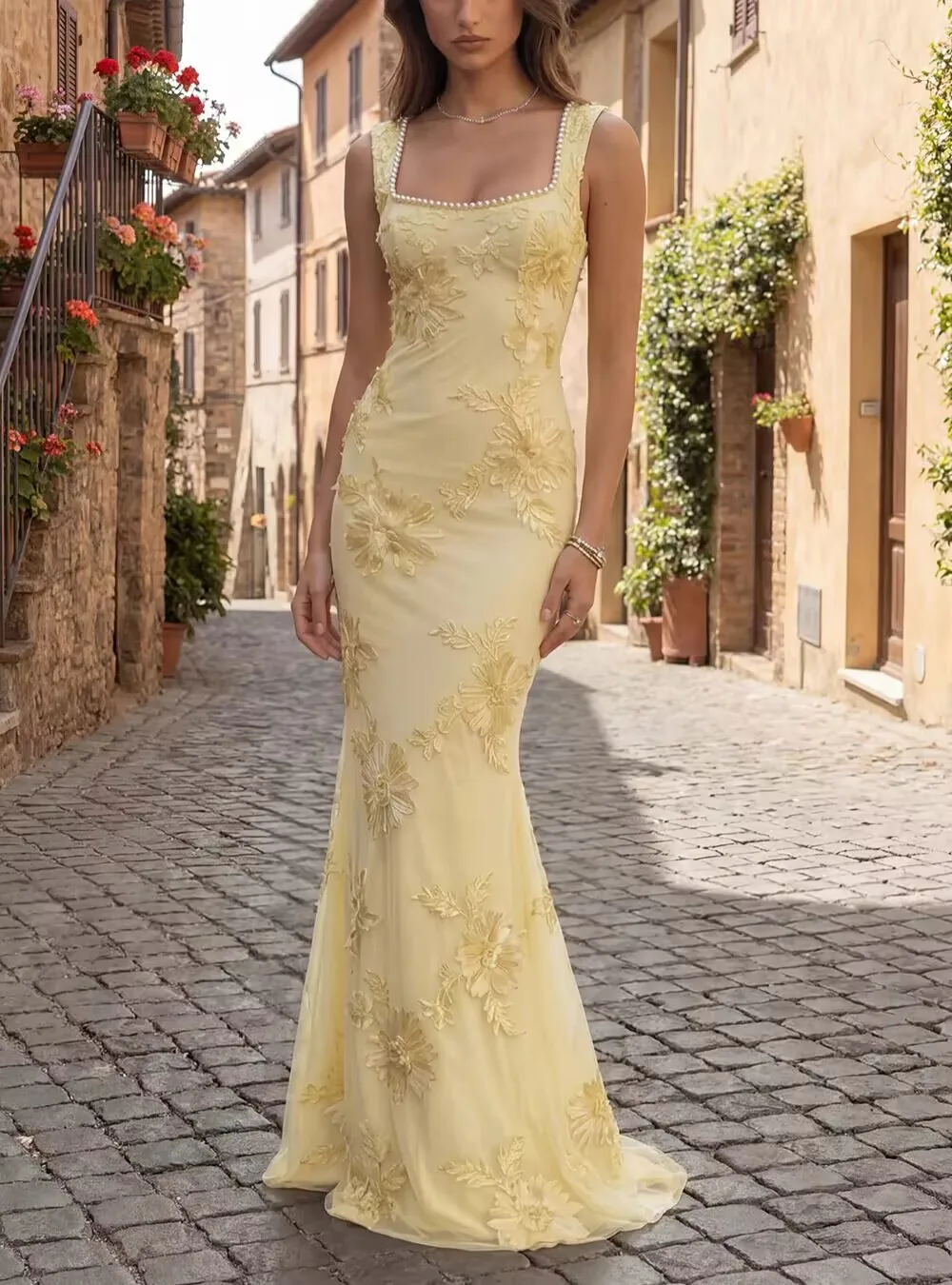 High Quality Customized Strapless Floor Length Sleeveless Backless Zipper Платье Корейский Стиль Luxury Evening Dress فستان Robe