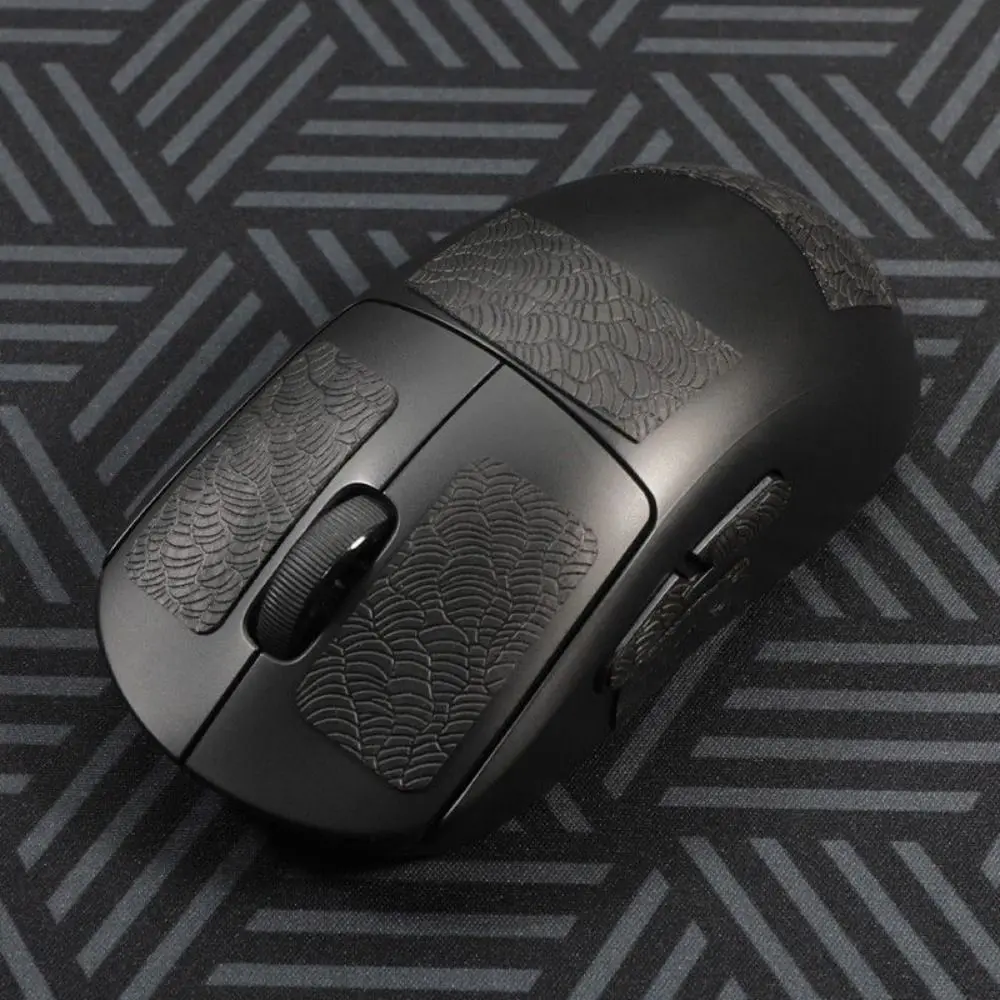 Multicolor Mouse Sweat Absorbing Sticker Mixed Shape DIY Mouse Non Slip Sticker PU Wear Resistant Mouse Sticker Universal