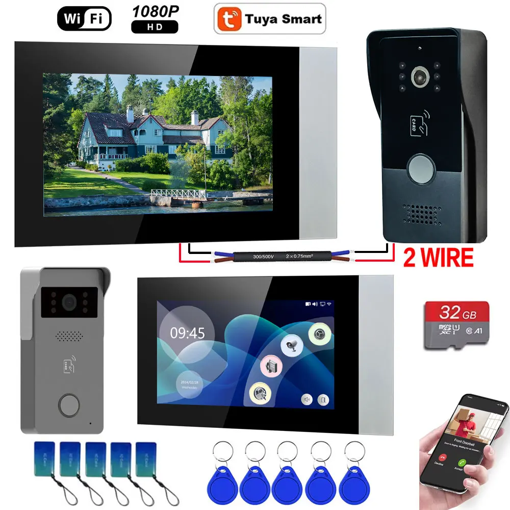 videoportero-de-2-cables-videoportero-inteligente-para-el-hogar-tuya-wifi-1080p-pantalla-tactil-a-color-de-7''-camara-timbre-sistema-de-seguridad-para-puerta