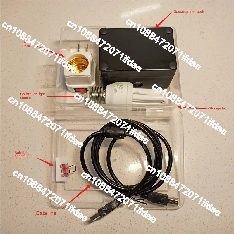 Spectrometer For Measuring Blue Light, Full , Laser Absorption Spectrum