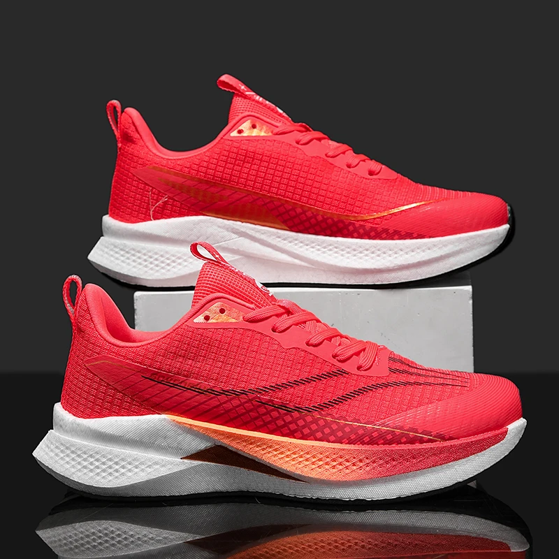Marathon Casual Men‘s Sneakers Shoes Carbon Board Sports Men Running Shoes Comfortable Lightweight Women's Athletic Sneakers - view 3