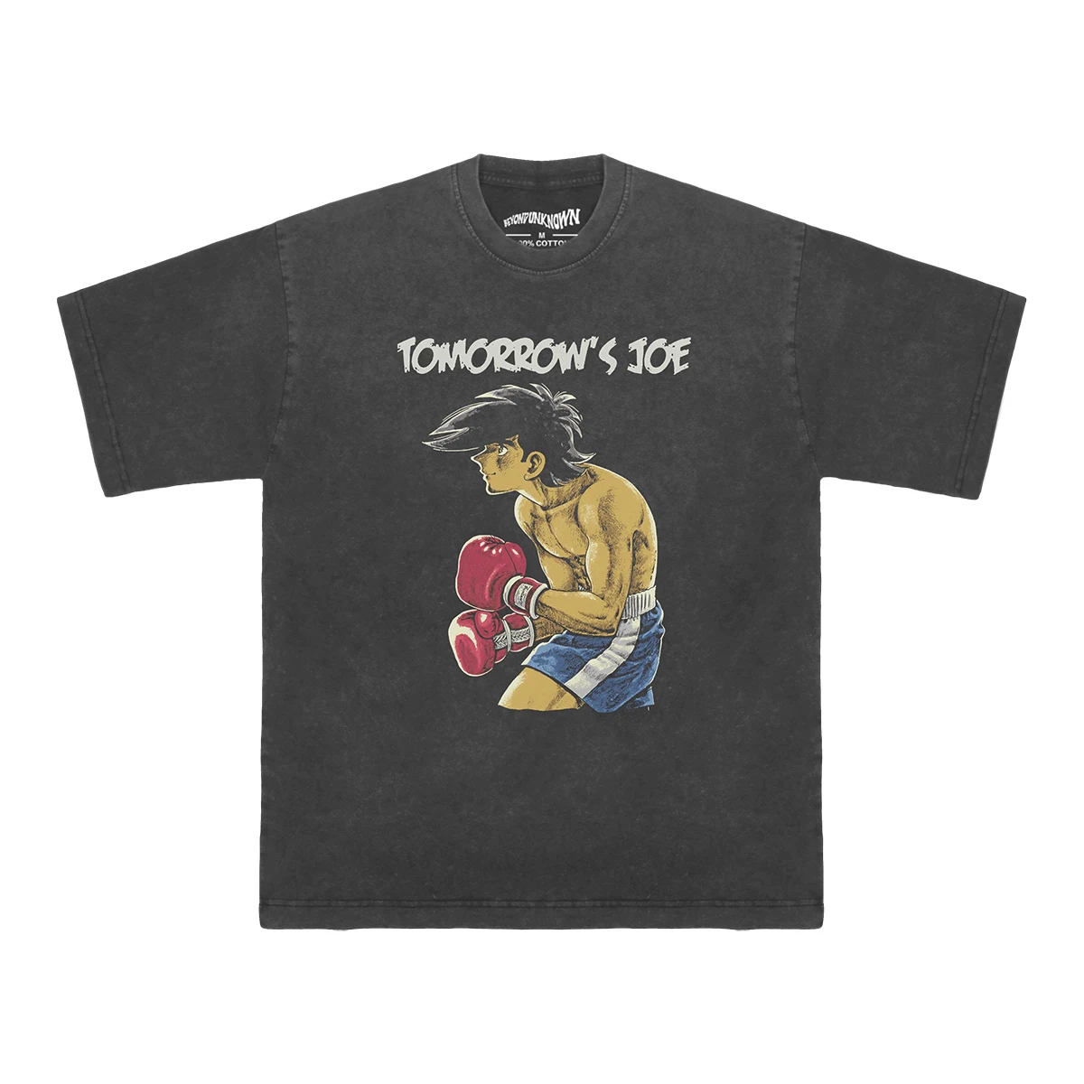 Tomorrow's Joe T-Shirt Anime Ashita No Joe Boxen Manga Yabuki Hajime No Ippo Gewaschen Männer Sommer