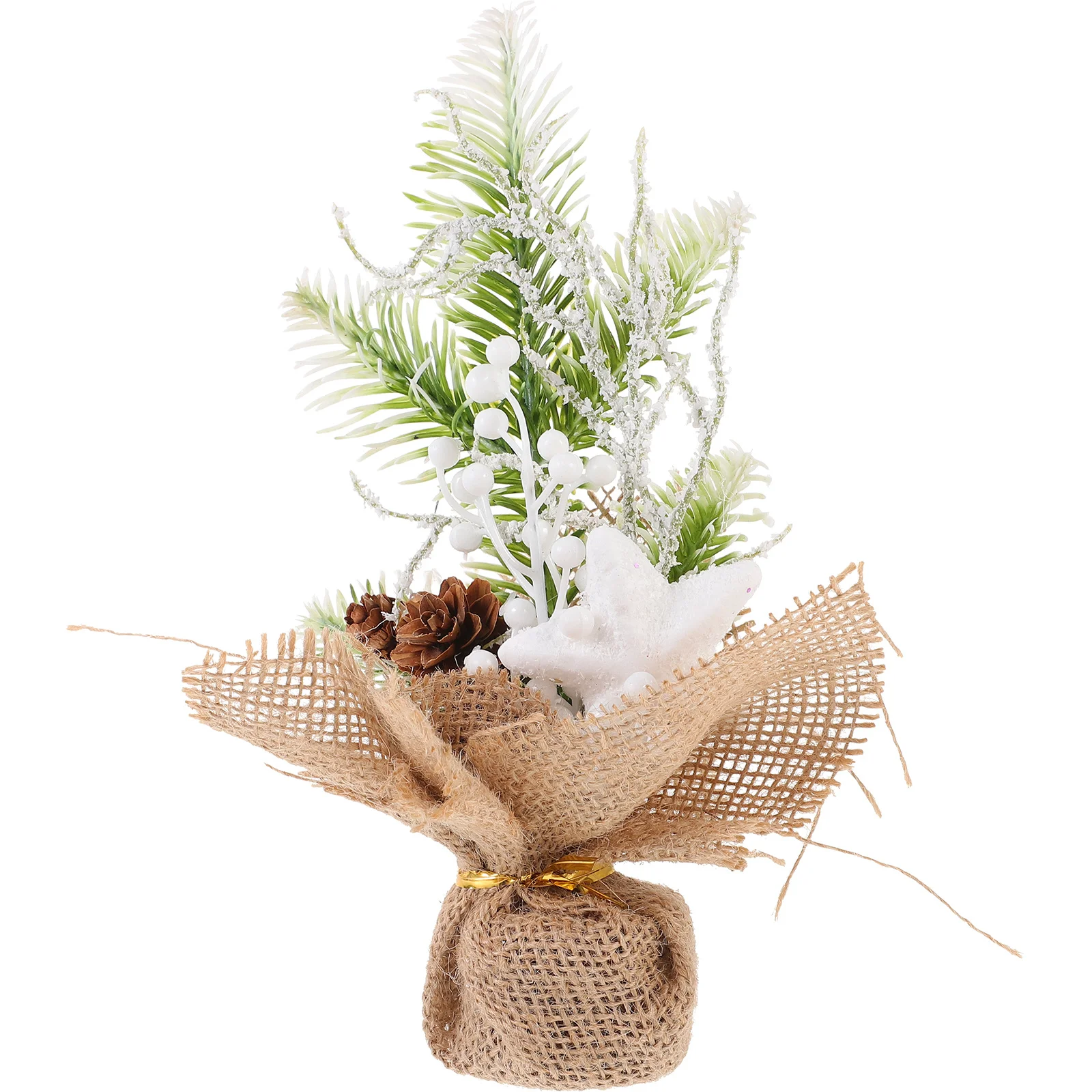 

Burlap Pe Christmas Tree Decor L Size Stylish Design Perfect Gift Home Office Mall Joyful Festival Decoration Home Decor