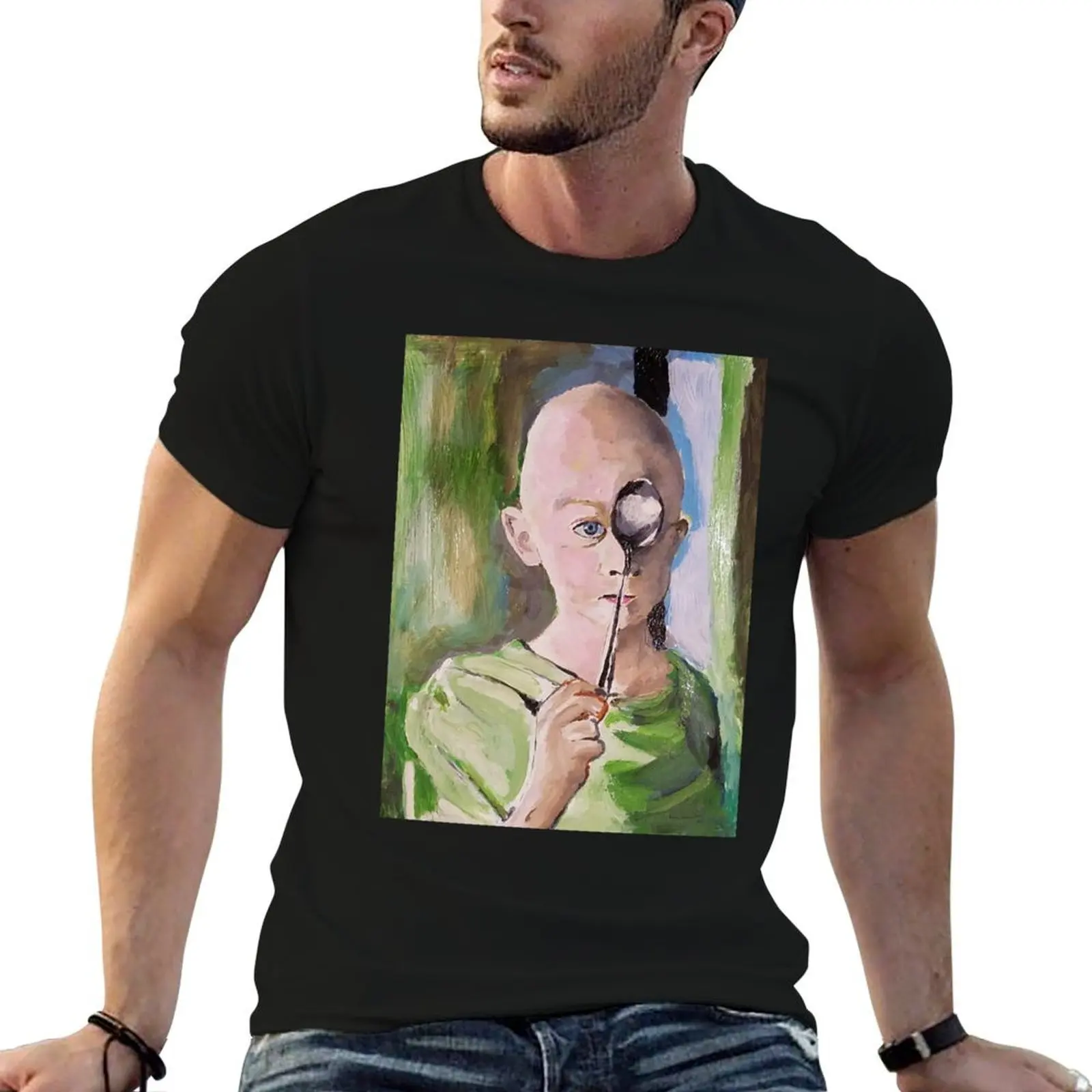 The Matrix: Spoon Boy T-Shirt plus sizes baggy shirts tshirts for men