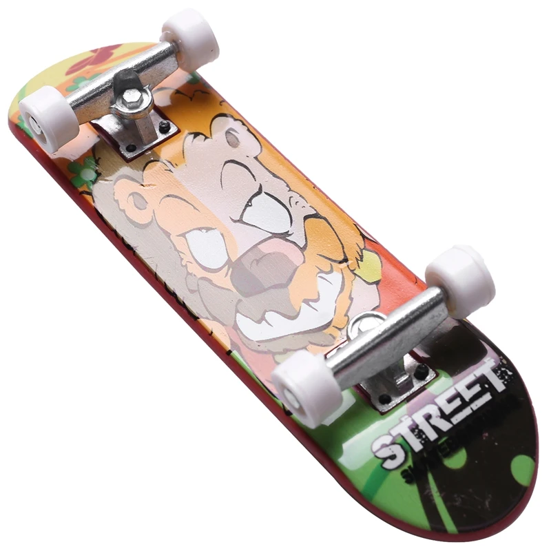 Mini touche professionnelle, planche à roulettes, unique, surface 256, motifs et couleurs aléatoires, 4 pièces