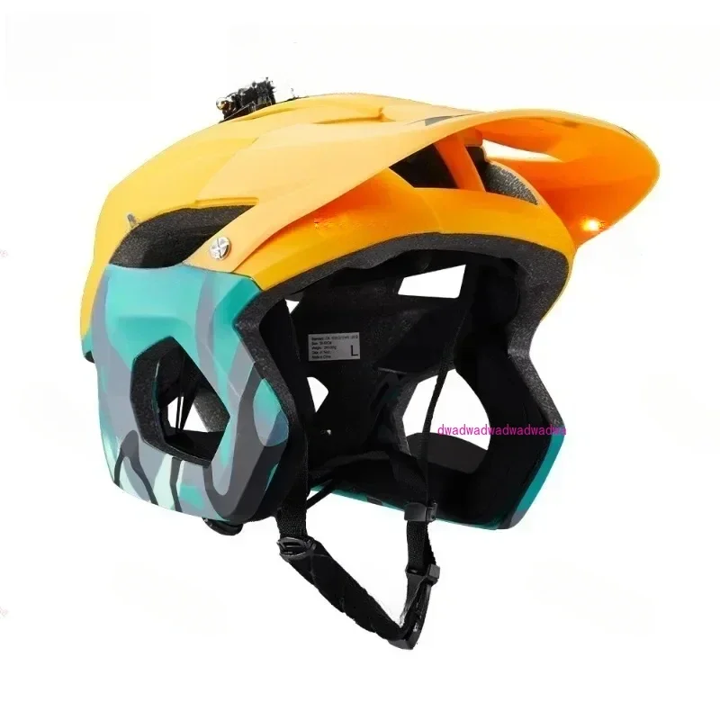 

Fox Same Spanish Storm Mountain Bike DropFrame Off-road AM Half Helmet Endu Ro Ultra-light Breathable 3