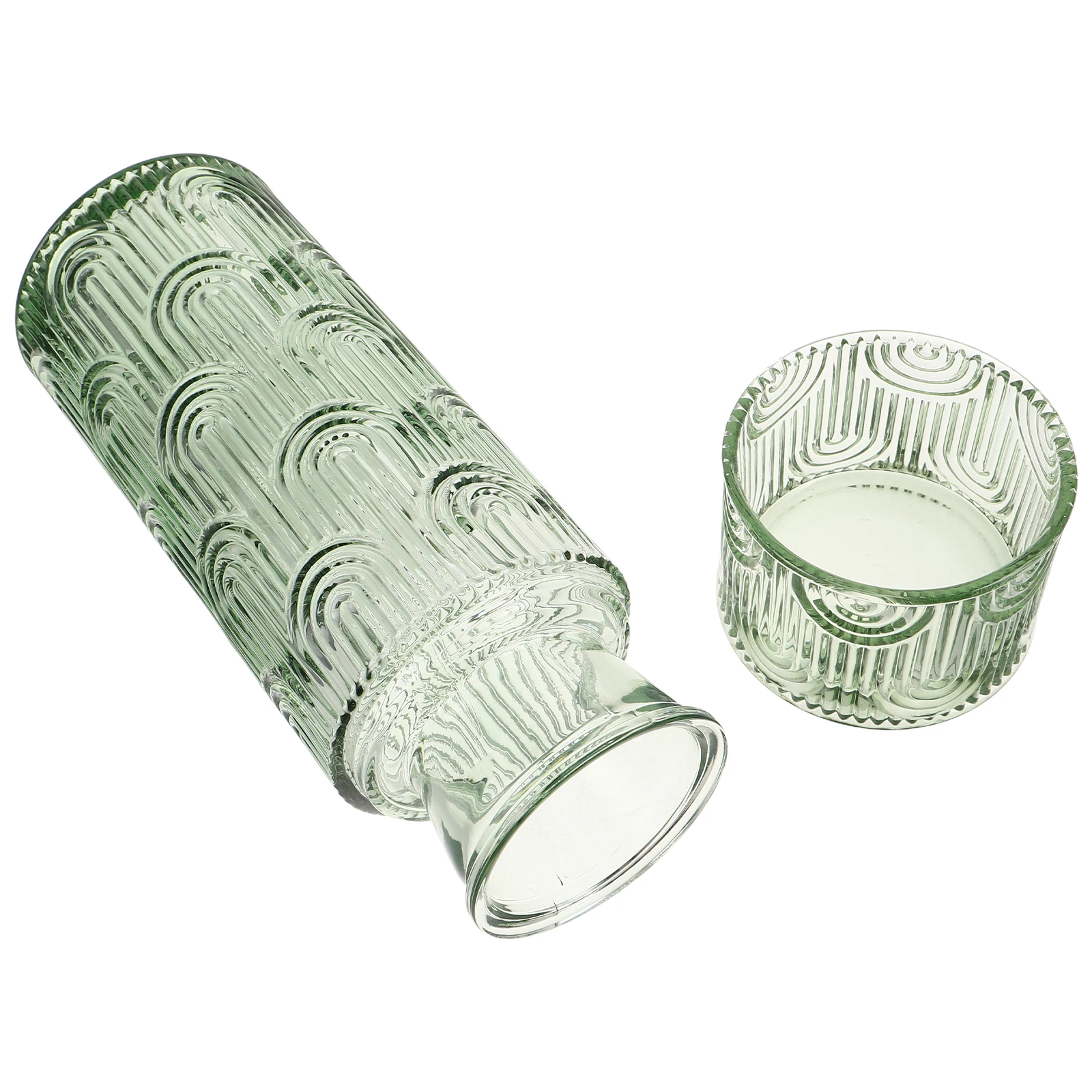 

Прикроватный набор графинов для воды, тисненый стеклянный стакан, чашка, тумбочка, кувшин для сока, декоративная бутылка для напитков, стеклянный графин для сока