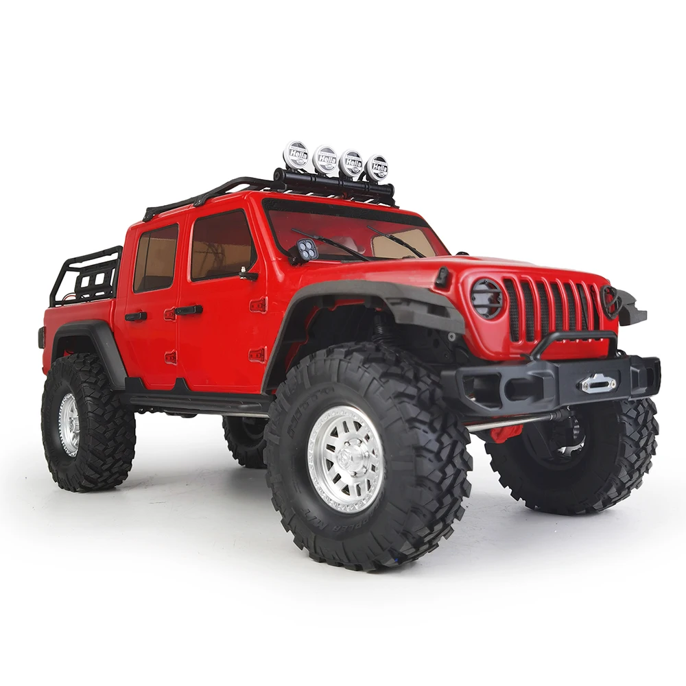 YEAHRUN RC 자동차 지붕 램프 LED 라이트 스트립, 브래킷 포함, 1/10 TRX4 TRX6 D90 축 SCX10 90046 레이스 부품, 4.8-6V