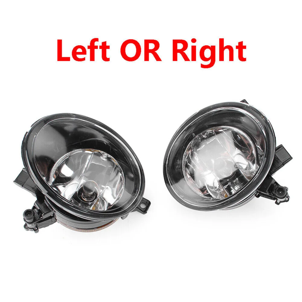 1 Pair Front Fog Light Lamp Lens With Bulbs For Golf MK6 Jetta MK6 Tiguan CADDY MK3 SEAT ALHAMBRA Replaces 5KD941699 5KD941700