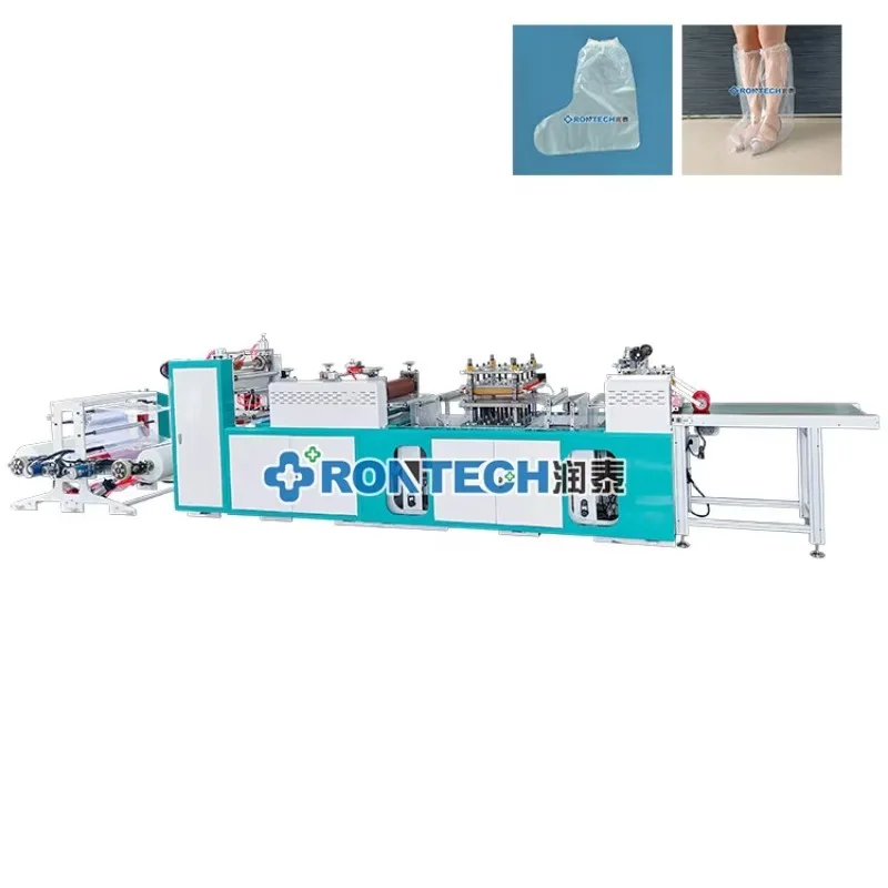 Customized Fully Automatic Plastic Boot Cover Making Machine
