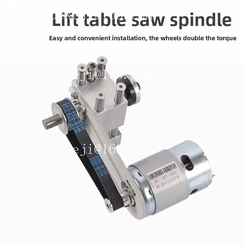 new model woodworkingTable saw spindle Precision miniature table saw bearing housing,  unpowered cutting and grinding spindle