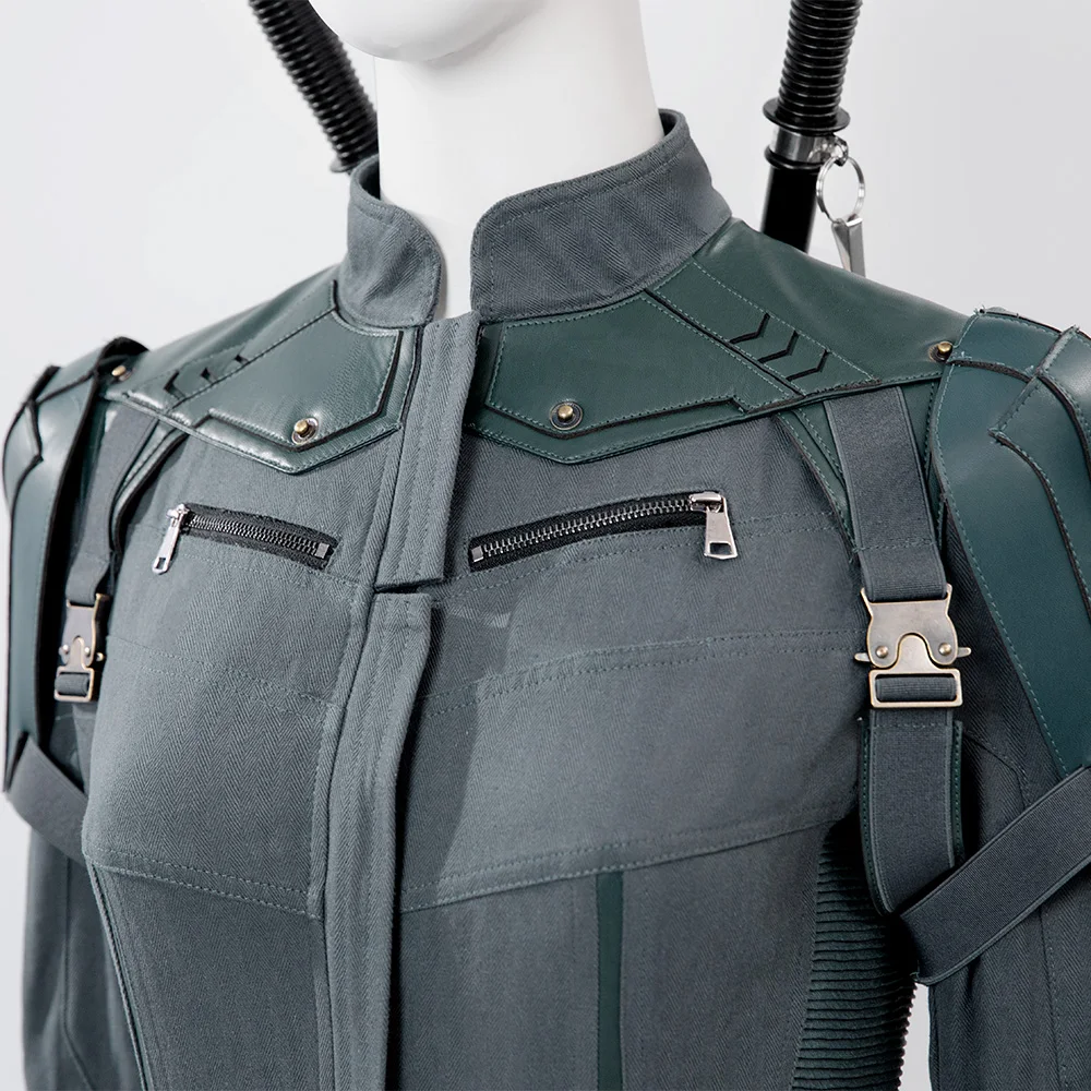 أزياء الأرملة السوداء يلينا بيلوفا التأثيرية بدلة قفازات نيبادس معصمه بدلة قتالية للنساء ملابس حفلات الهالوين #5