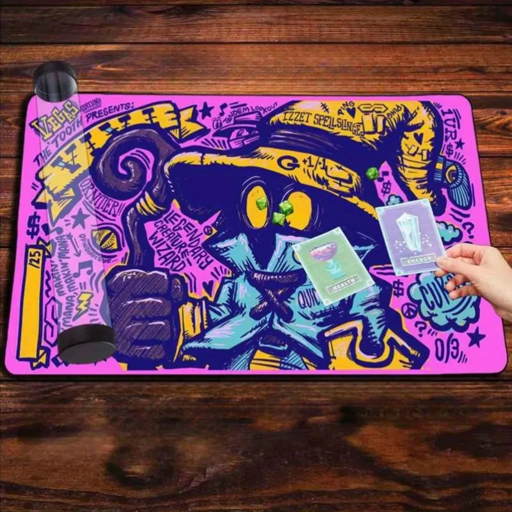 Large TCG Card Game Playmat Gaming Mouse Pad Non-Slip Desk Mat Trading Card Tabletop Games Mause Mousepads Mice Deskmats
