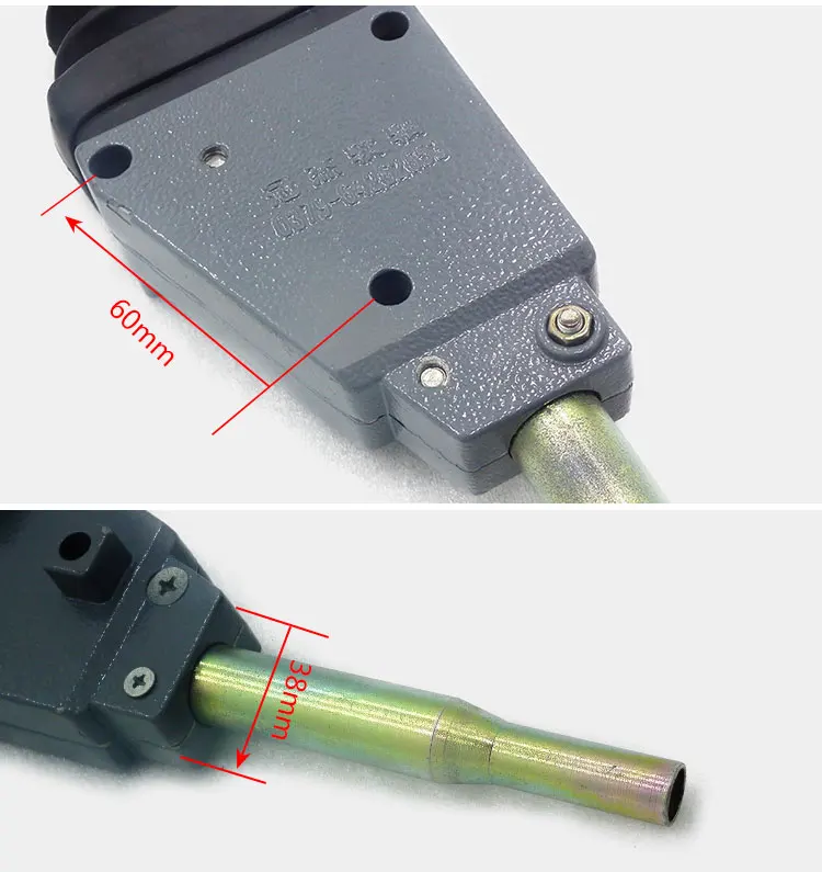 Morsebedieningshendel hydraulische joystickbediening met push-pull kabel bouwmachines onderdelen