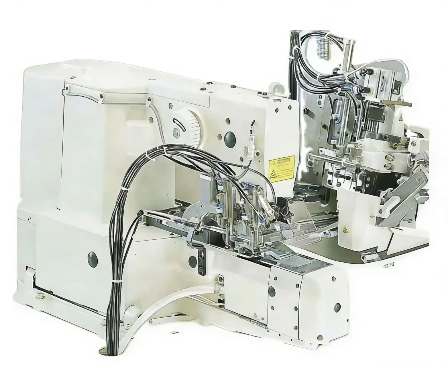 Automatic 2-needle Belt-loop Attaching Machine For Jeans