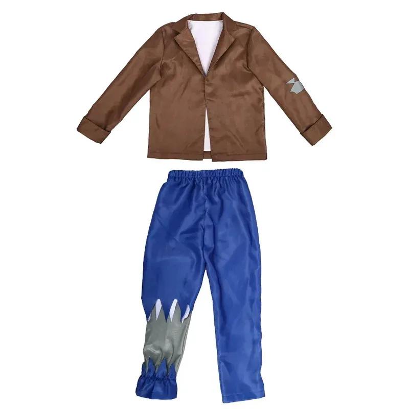 Halloween per bambini Divertente gioco cosplay Zombies Novità Tuta Maschera Vestito Abbigliamento Festival Carnevale Vesti Festa Spettacolo teatrale