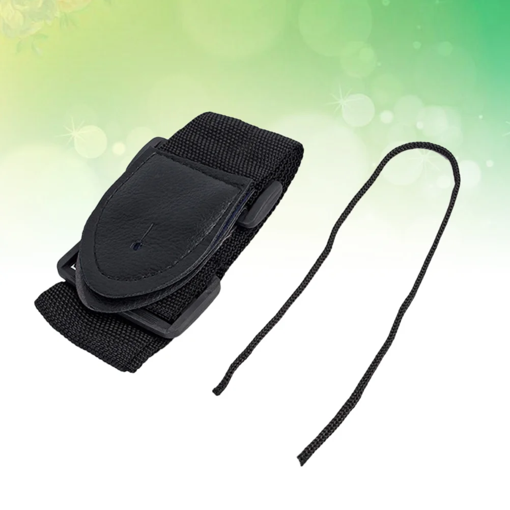 Sangle de guitare universelle en Nylon, matériau pour basse électrique acoustique, guitare classique, confort réglable, ajustement noir, maintien sécurisé