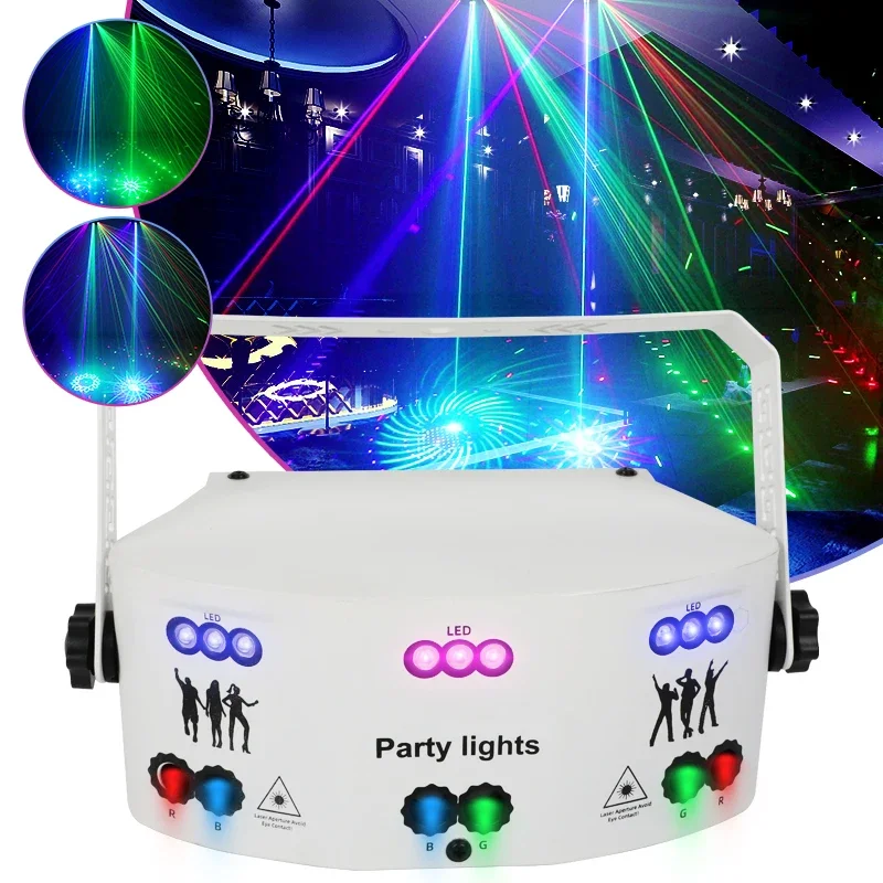 New 15 eyes disco lazer projector Beam lights laser dancing light Night club holiday lighting