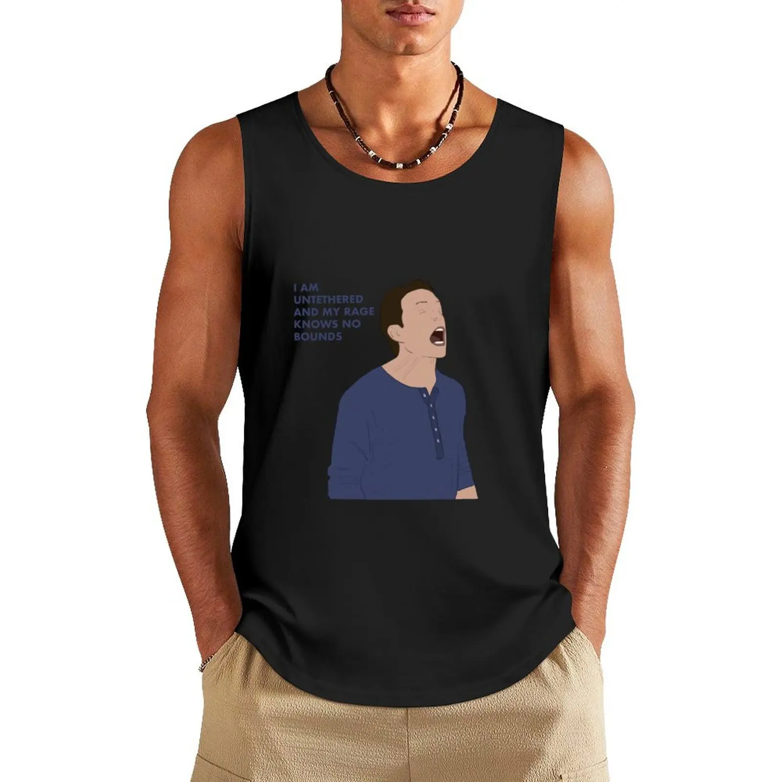 

Dennis Untethered Tank Top Gym clothes t-shirts for men gym top