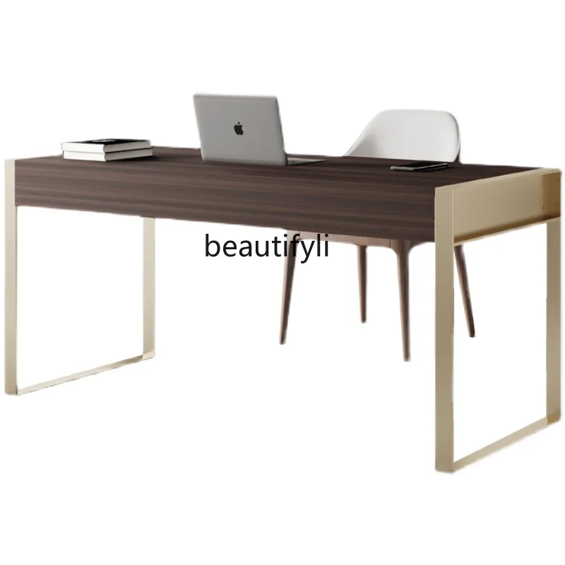 Italian Desk Computer Desk Home Study Solid Wood Desk Minimalist Desk Calligraphy Table