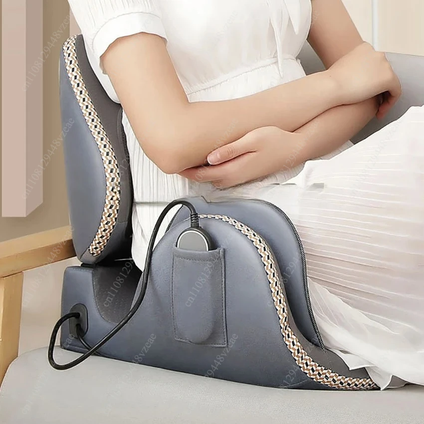 Hip Lifting Instrument Multifunctional Household Waist Massager 8D Electric Massage Cushion Pelvic Relax Waist Massager