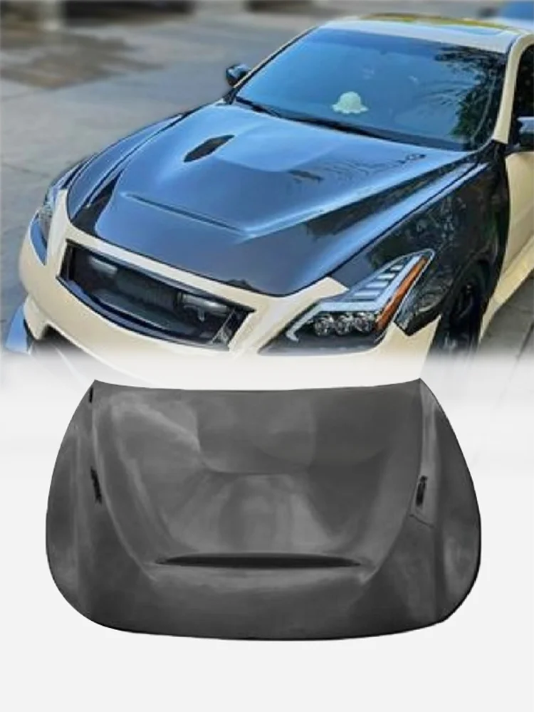 EPR GTS Type Vented Hood (2 Door only) for Infiniti G37 Coupe - Enhanced Heat Dissipation, Precision-Matched Structure