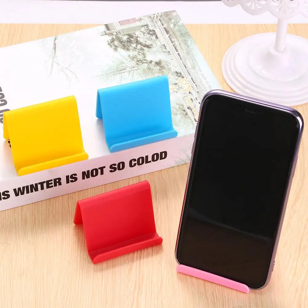 

Plastic Universal Table Smart Phones Mini Phone Holder Mount Stand Lazy Bracket for Cell Mobile Phone Tablets