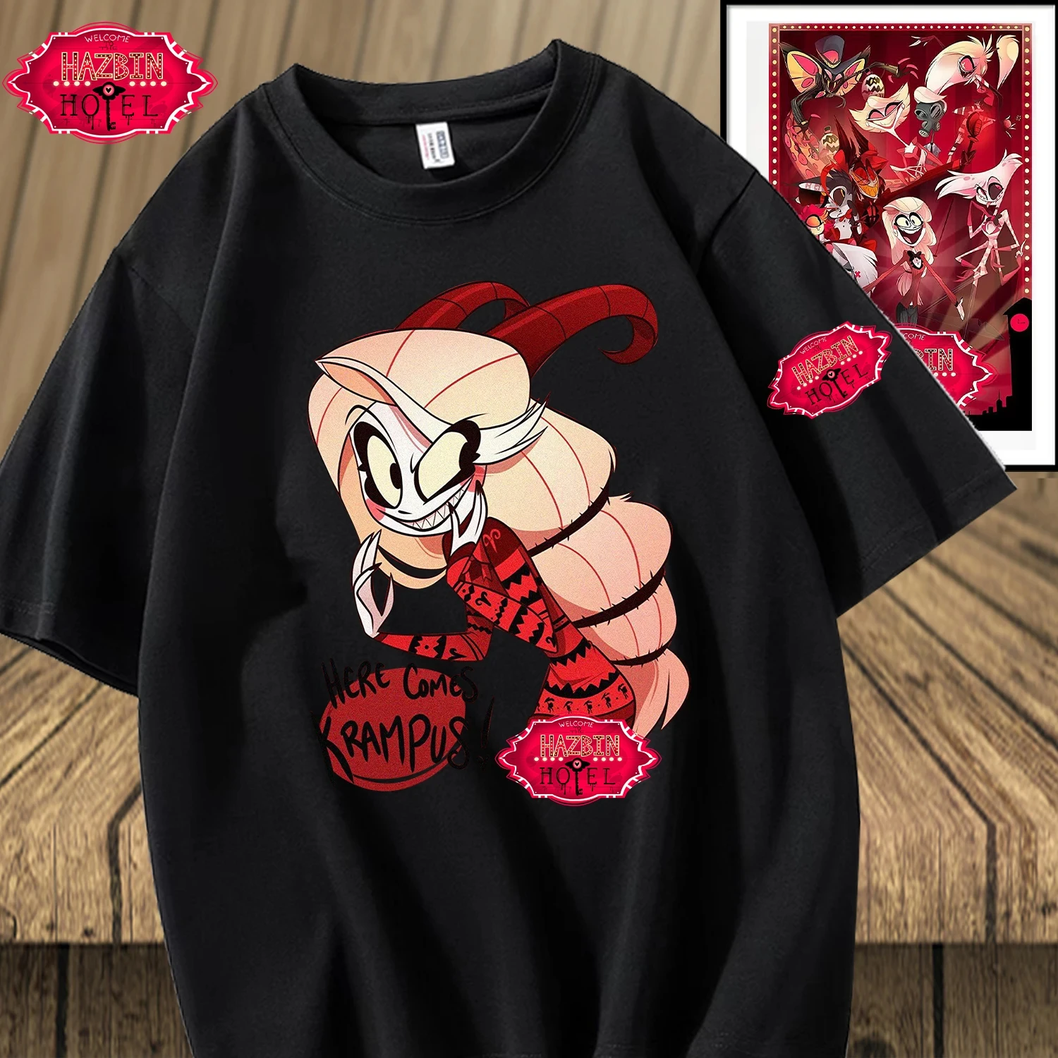 تيشيرت فندق للرجال والنساء ، قطن خالص ، صيف ، متعة عشاق الطباعة ، كاجوال ، جديد ، hazway ، 2D